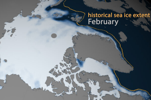 Sea Ice map