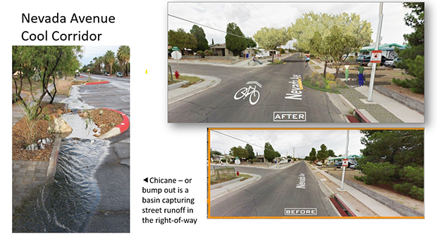 Nevada Avenue Cool Corridor project