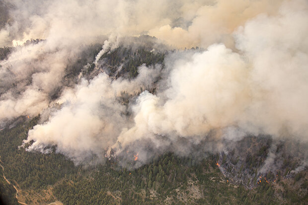 Wildfire smoke