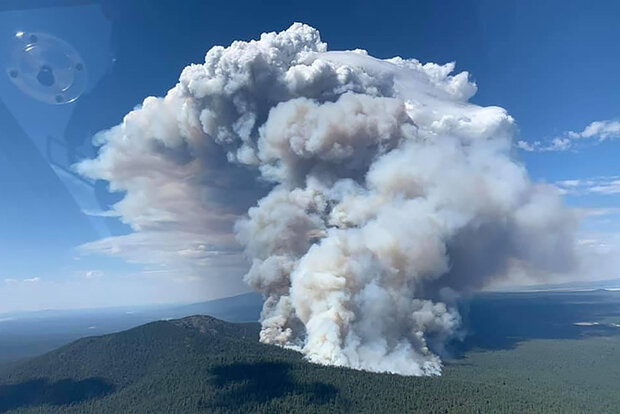 Smoke Plume from Bootleg Fire