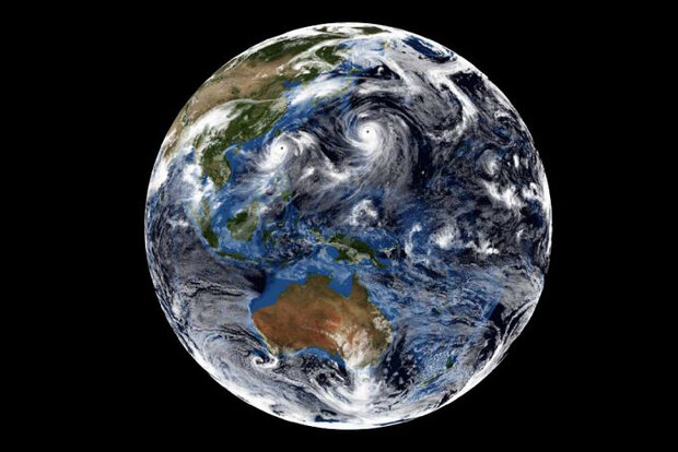 Satellite image of Earth