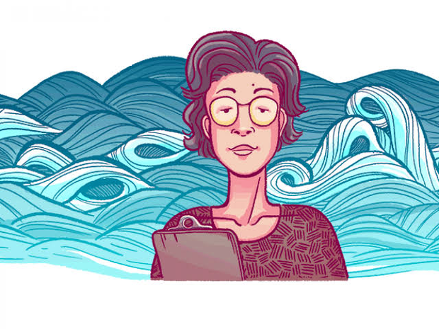 Google doodle of Katsuko Saruhashi