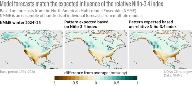 Trio of maps of North America
