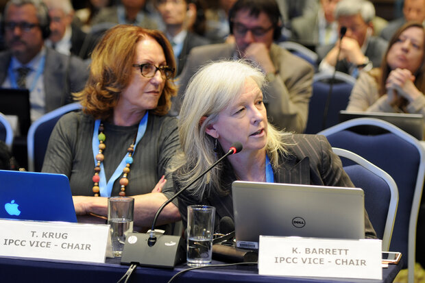 Ko Barrett and Thelma Krug
