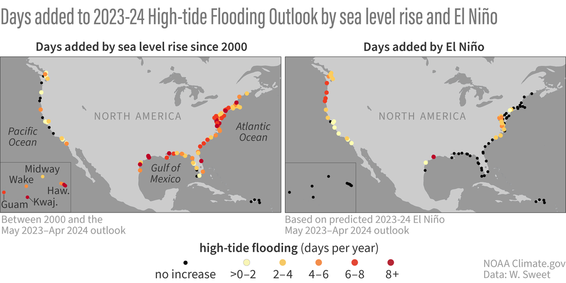 Side-by-side comparison of individual city time series and the national map