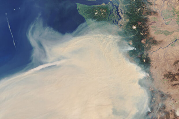 West coast wildfires