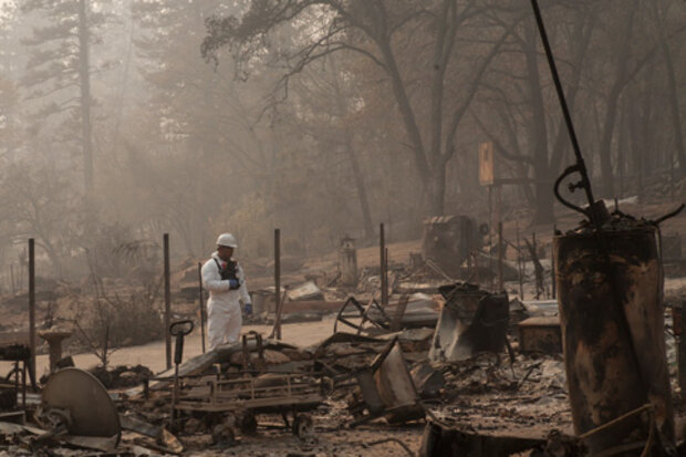 Paradise fire, CA